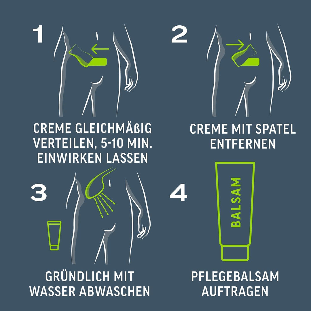 Veet Expert/Men Intim-Haarentferungs-Set für Sie und Ihn - Enthaarungscreme für den Intimbereich - i