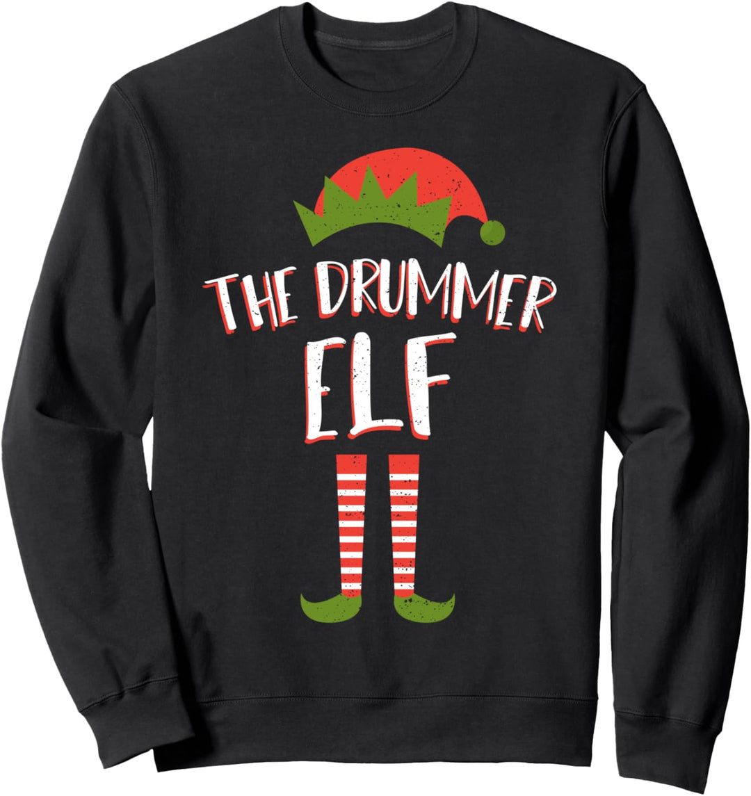 Elf: The Drummer Elf - Schlagzeug Sweatshirt