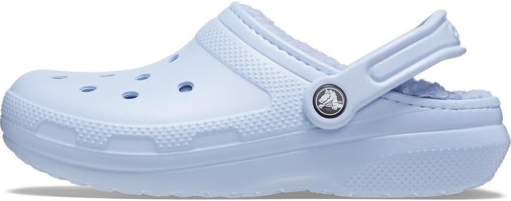 Crocs Unisex Classic Lined Clogs 36/37 EU Blue Calcite, 36/37 EU Blue Calcite