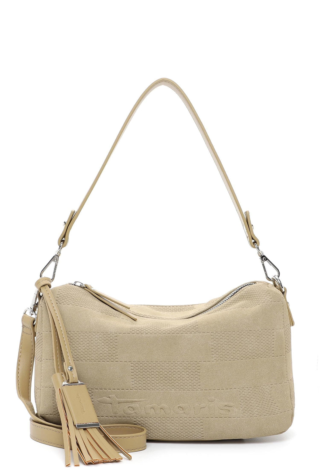 Tamaris Umhängetasche Letzia 32190 Damen Handtaschen Uni Einheitsgrösse Khaki, Einheitsgröß