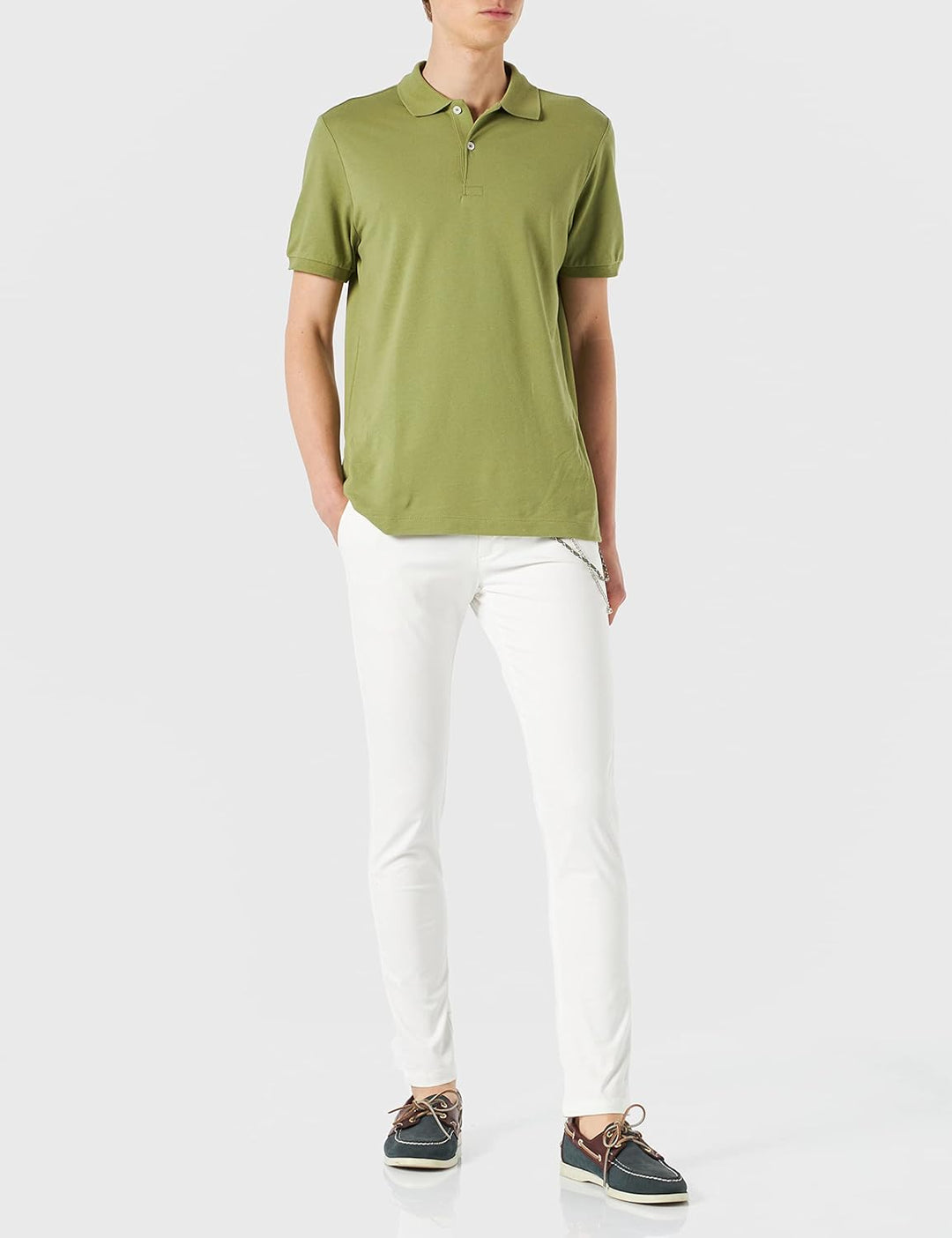 Gianni Lupo Herren Gl014b Lässige Hose, weiss, 10-22