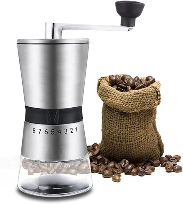 Manuelle Kaffeemühle Konischer Edelstahl 304 Handkurbel Grosser Speicher Kaffee M Hle Handkurbel Sch