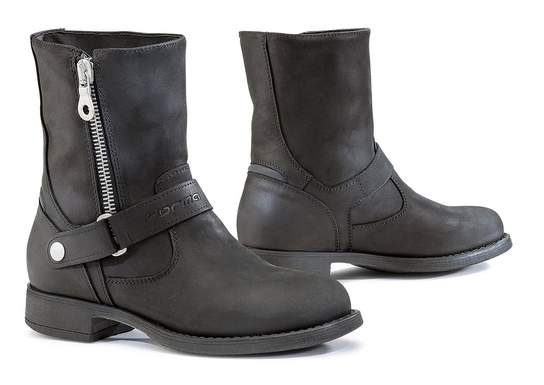 FORMA Stiefel Moto Damen Eva WP Eichzulassung CE, Schwarz 37 EU, 37 EU