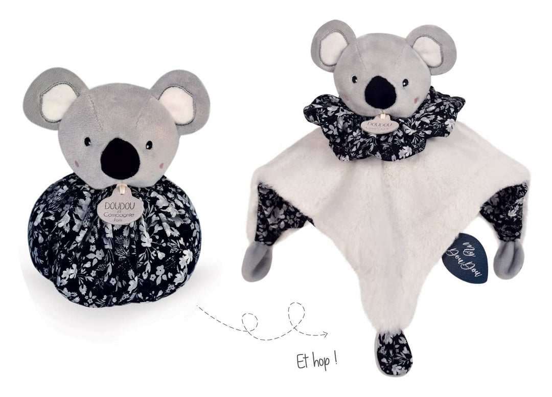 Doudou et Compagnie - Kuscheltier Koala – Kuscheltier – Grau – 25 cm – Doudou Kugel – DC3934 Grau Ko
