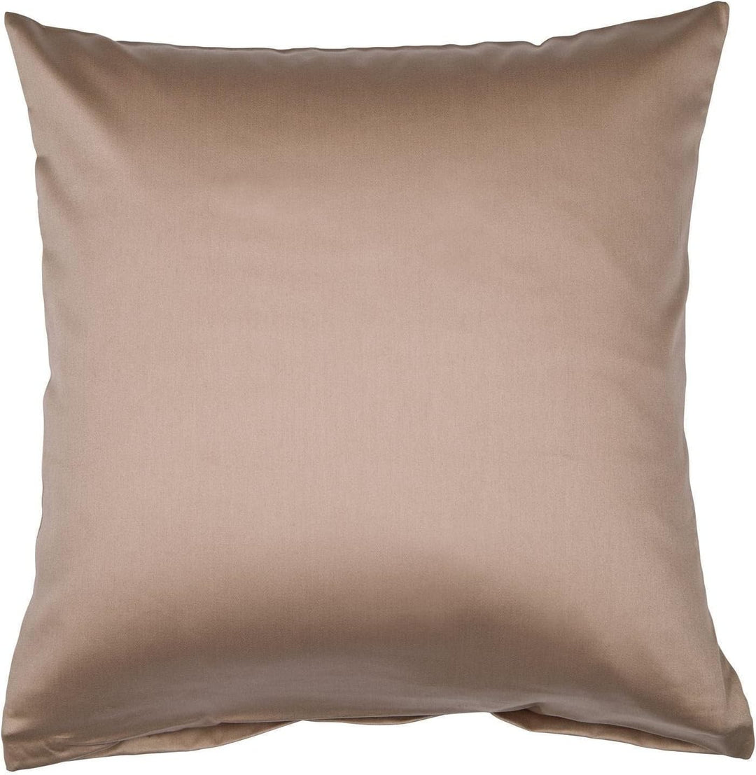 Janine Mako Satin Bettwäsche Uni Colors 155 x 200 cm Taupe 155 cm x 200 cm Taupe, 155 cm x 200 cm Ta
