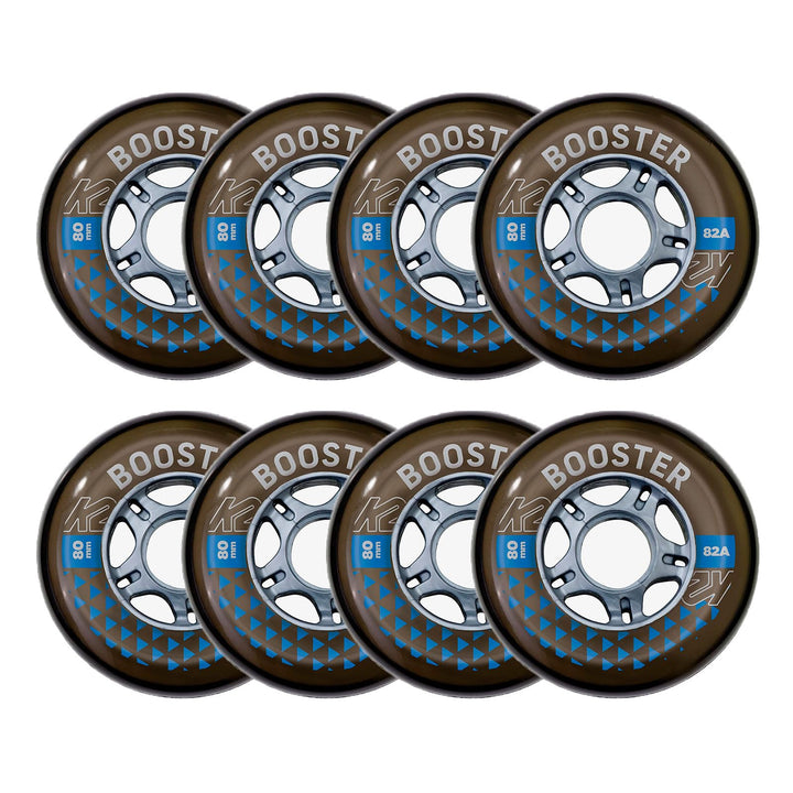 K2 Booster 80 MM 82A 8-Wheel Pack W IL 80mm 82A &amp; ILQ-7, 80mm 82A &amp; ILQ-7