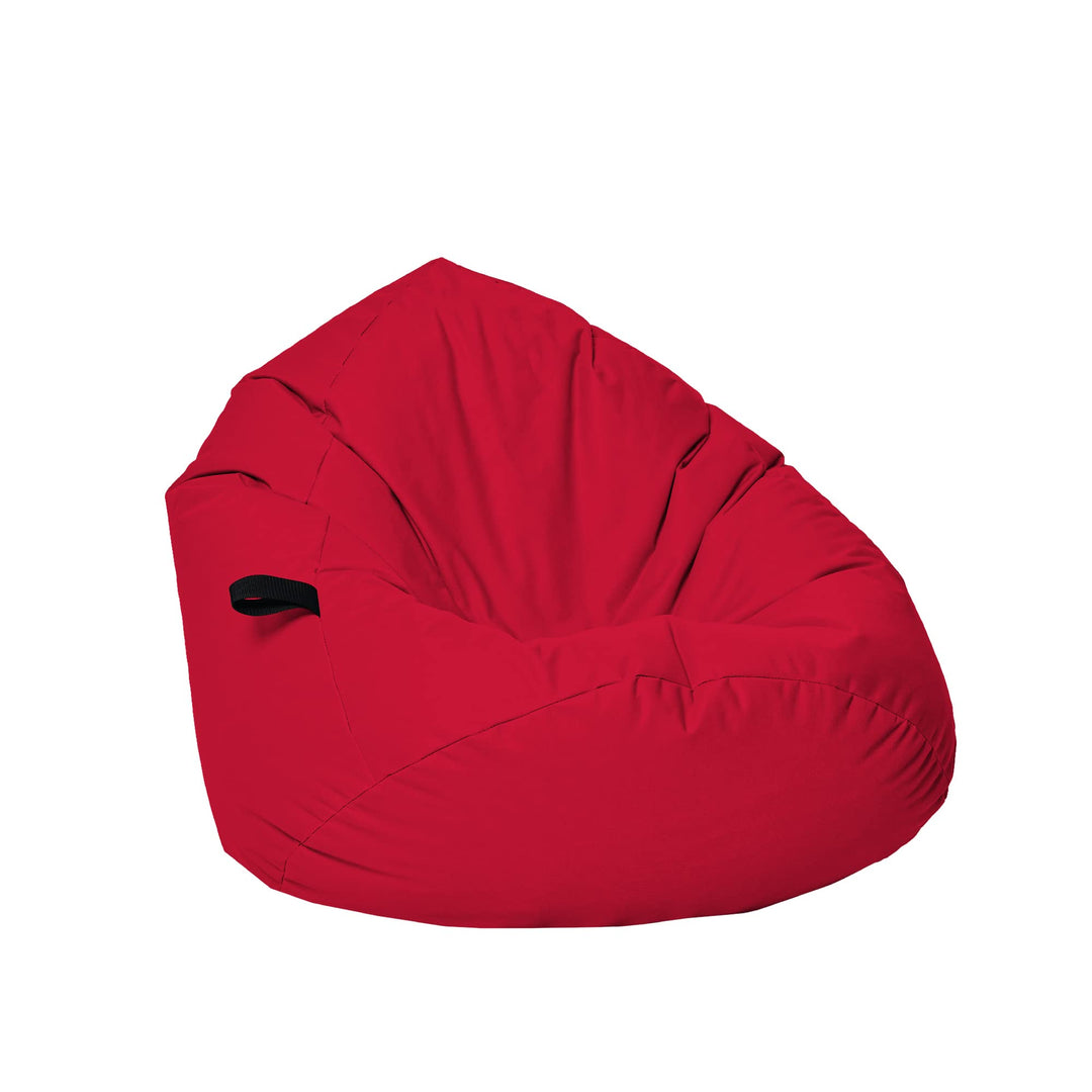 Sitzsack Tropfenform Kastanie - für Kinder & Erwachsene – Indoor wie Outdoor da er Wasserfest ist–fü