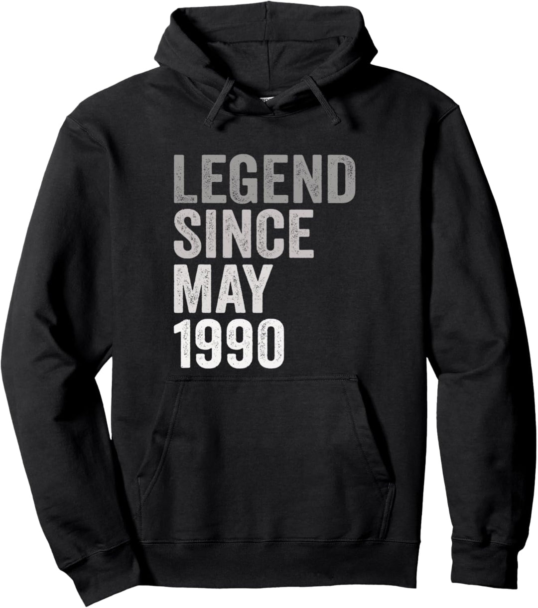 Legende Seit Mai 1990 Geburtstag Jahr Pullover Hoodie