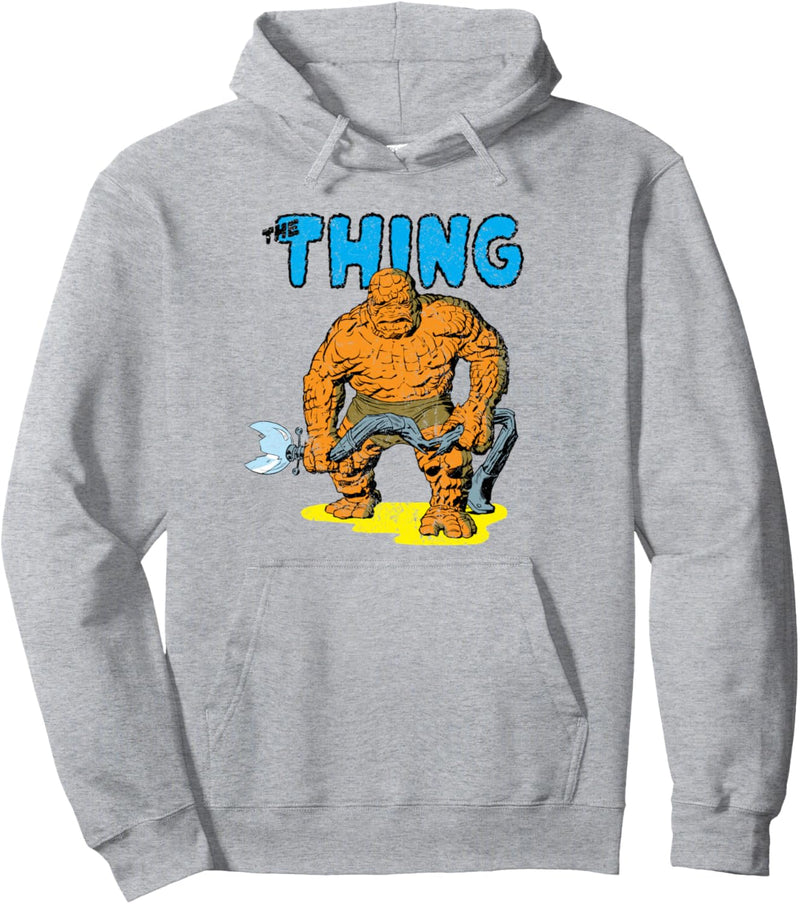 Marvel The Fantastic Four The Thing Retro Pullover Hoodie