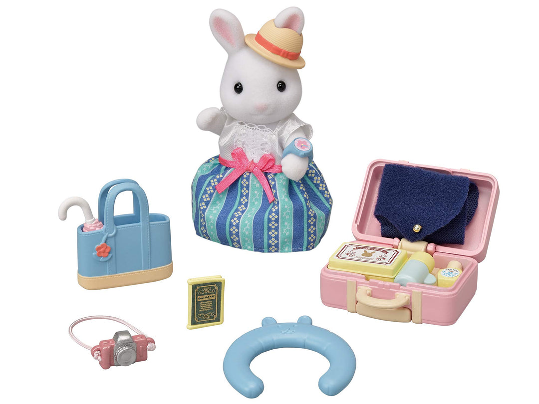 Sylvanian Families 5641 Grosses Reise Spielset mit Figur - Puppenhaus Spielset