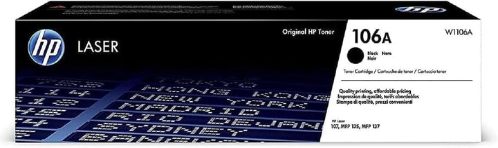 HP 106A (W1106A) Original Toner Schwarz für HP Laser 107, 135, 137 Toner cartridge, Toner cartridge