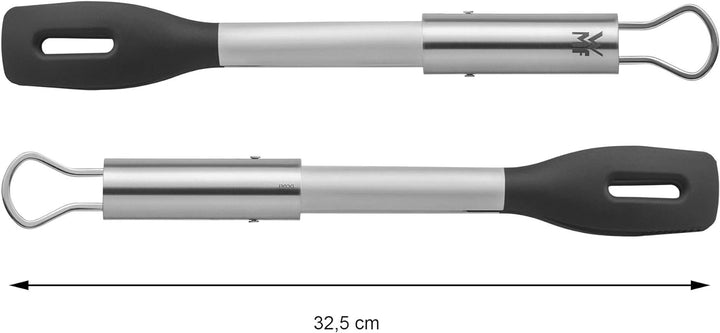 WMF BBQ Servierzange 32,5 cm, Cromargan Edelstahl, Kunststoffkopf & Pfannenwender 32,2 cm Profi Plus