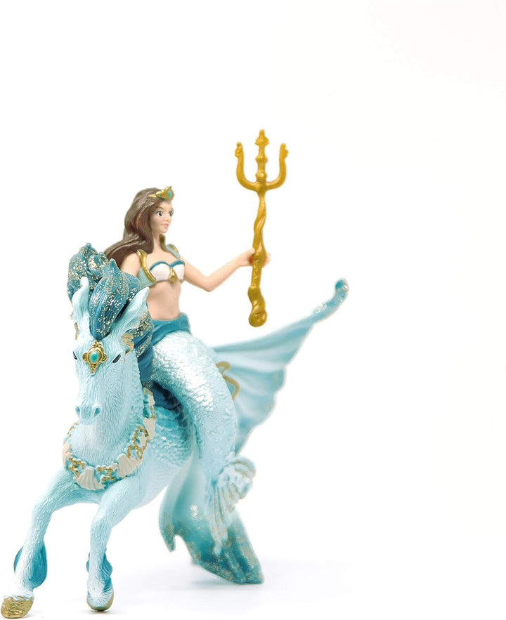 Schleich 70594 Mermaid Eyela on Underwater Horse Bayala Standardverpackung, Standardverpackung