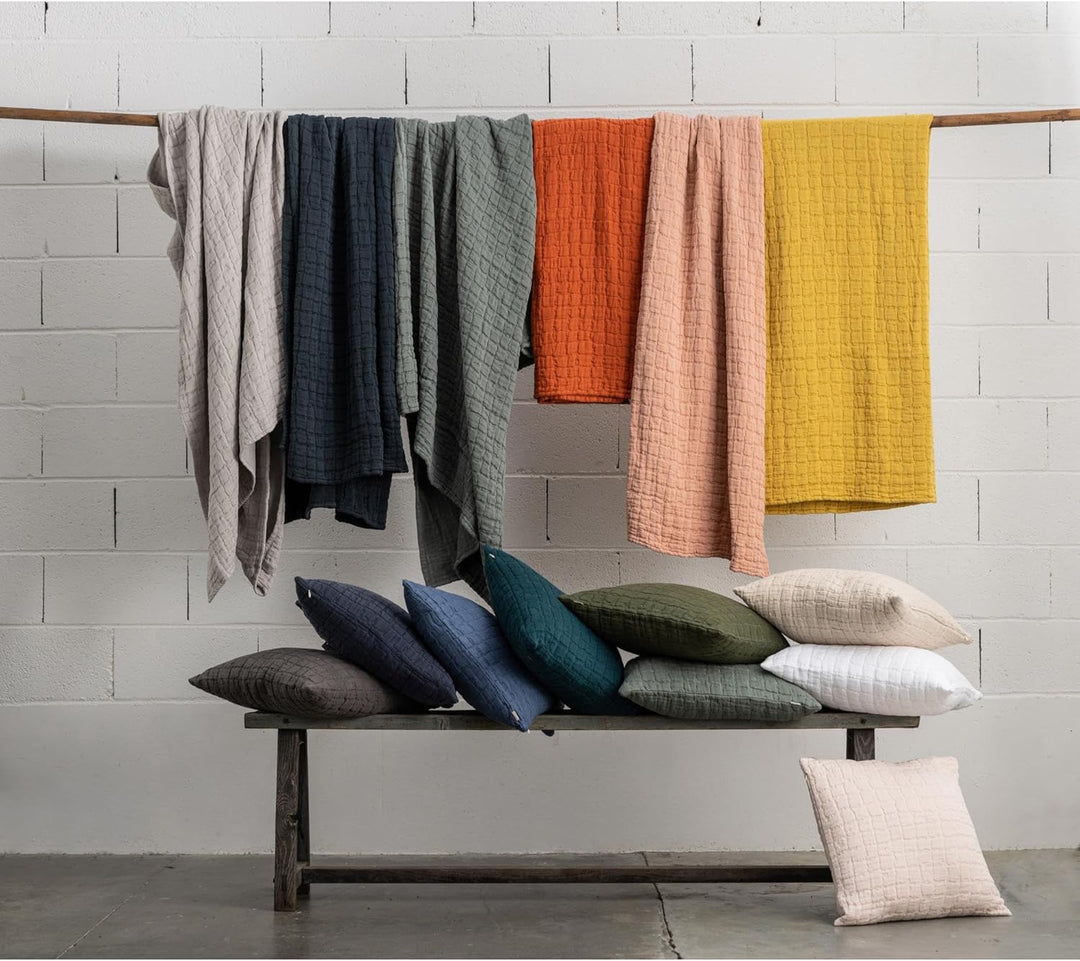 Winkler Tagesdecke Stonewashed Swami blassgrün 240 x 260 cm 240 X 260 Blassgrün, 240 X 260 Blassgrün