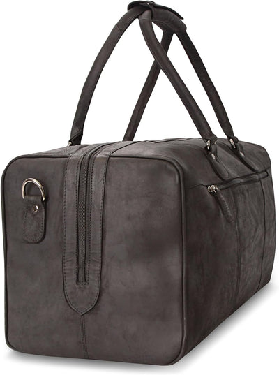 LEABAGS Leder Weekender Damen & Herren I Echtleder Premium Reisetasche I 40 l Sporttasche I Duffle T