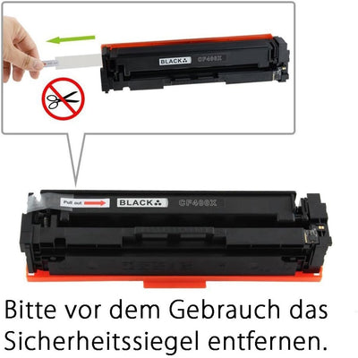 4 Schneider Printware Toner | 35% höhere Reichweite | kompatibel für HP 305A für HP Laserjet M351A P