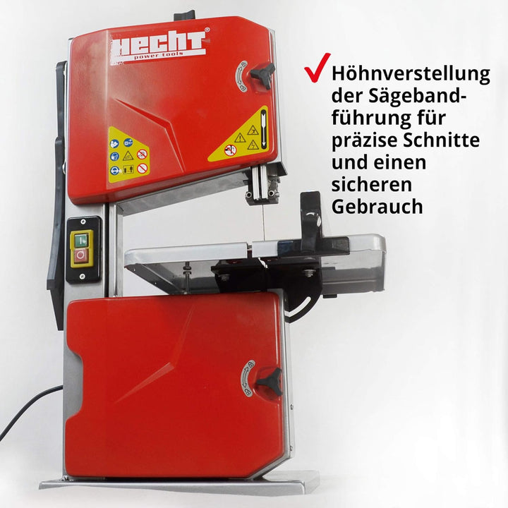 Bandsäge – 250 Watt Power für Hobby und Profi Arbeiten mit Holz und Metall – max. Schnitthöhe 85 mm,