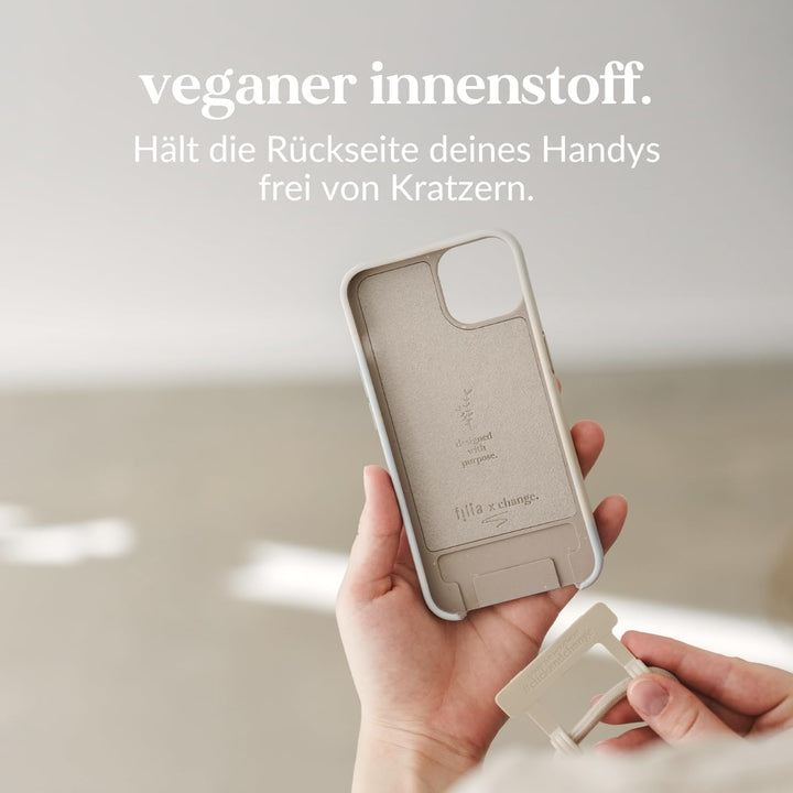 Woodcessories - Change Case, Nachhaltige Handykette abnehmbar kompatibel mit iPhone 16 Pro Hülle mit
