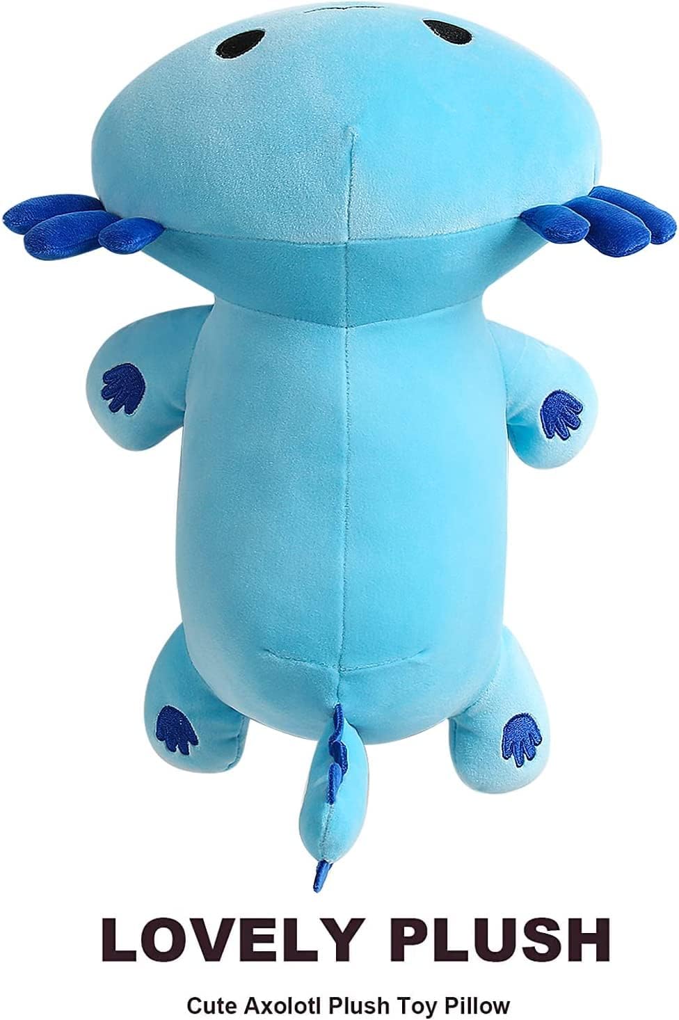 shownicer Plüschtier Axolotl Kuscheltier Stofftier Kawaii Axolotl Plüsch Kissen Spielzeug Wurfkissen