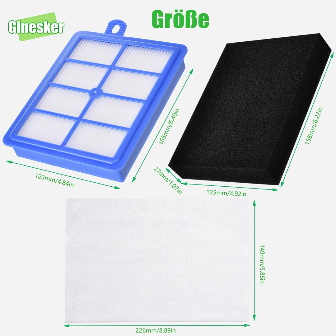 Filter für AEG AUSK11 LX7 LX8 Allergy Plus Performance Staubsauger, Ersatzfilter Zubehör für AEG AFS