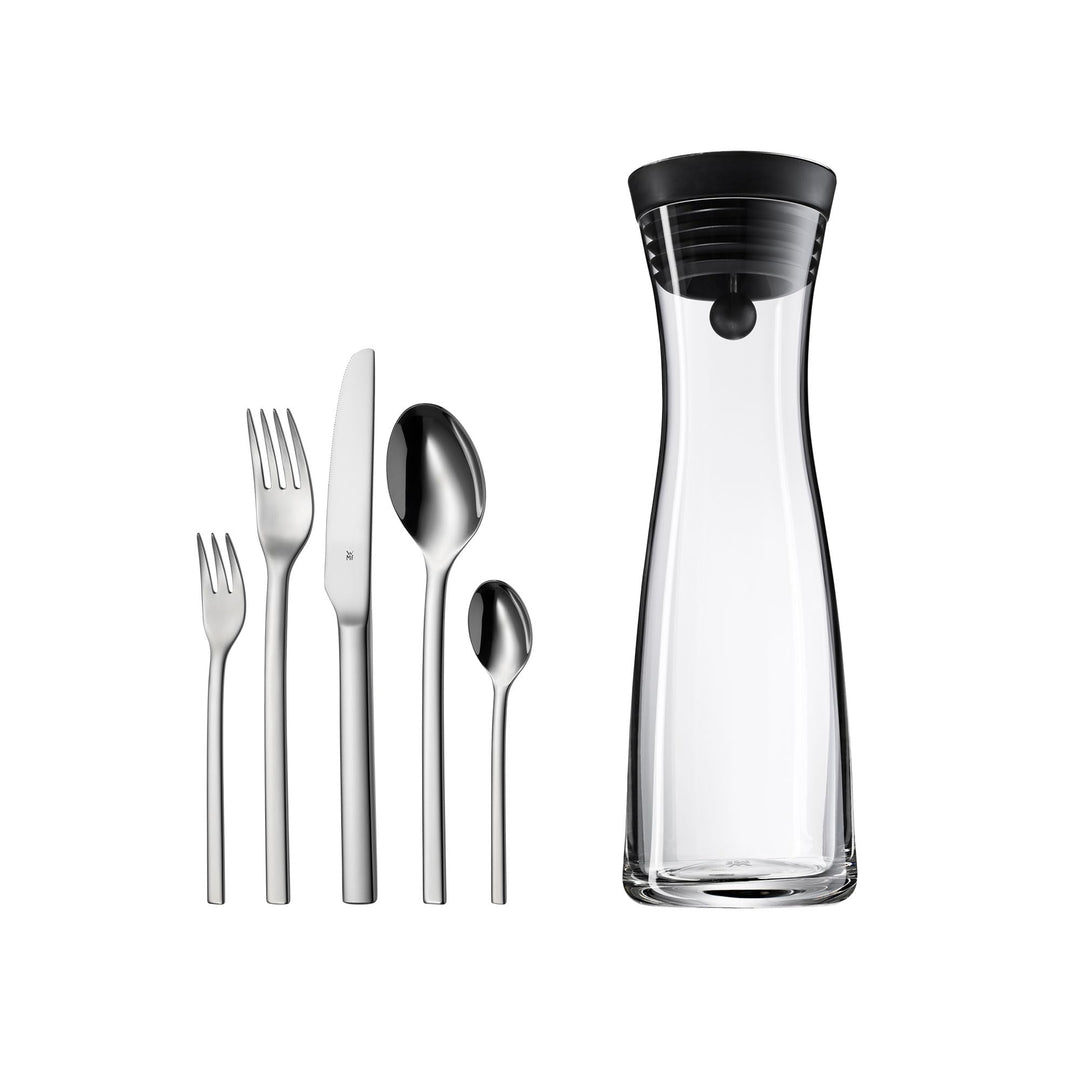 WMF Tavira Parent (Besteckset 30-teilig und Wasserkaraffe), Besteckset 30-teilig und Wasserkaraffe
