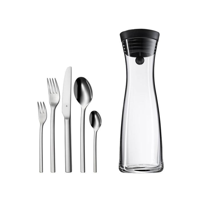 WMF Tavira Parent (Besteckset 30-teilig und Wasserkaraffe), Besteckset 30-teilig und Wasserkaraffe