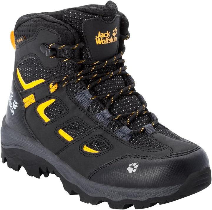 Vojo Texapore Mid K, , 28 EU Black Burly Yellow, 28 EU Black Burly Yellow