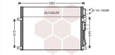 VAN WEZEL 21005045 Kondensator, Klimaanlage