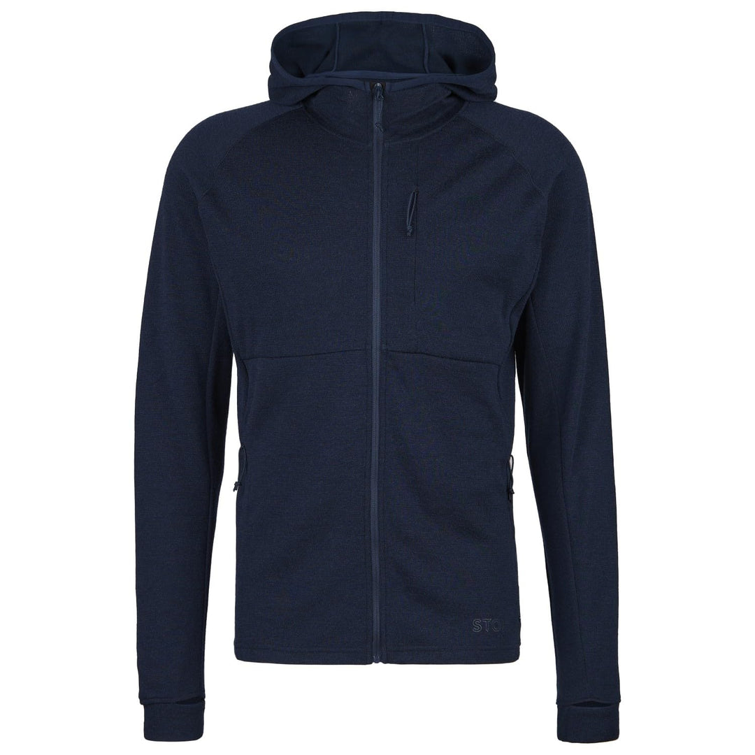 STOIC Herren Merino260 StadjanSt. Hoody Merinohoodie Full-Zip Kapuzenpullover 3XL Dark Navy, 3XL Dar