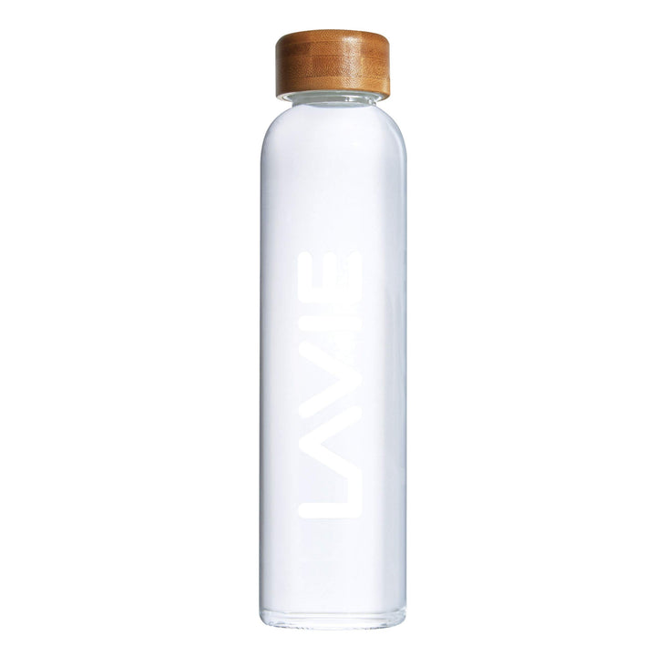 LaVie 2GO Flasche aus Borosilikatglas, 500 ml, 2GO Wasserreiniger, 500 ml