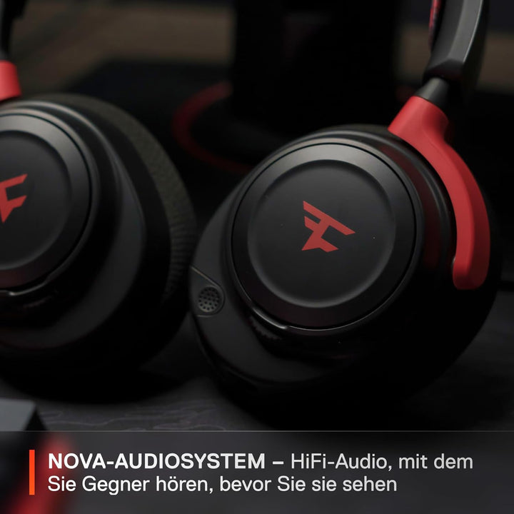 SteelSeries Arctis Nova 7 - Faze Clan Edition - Multi-Plattform-Wireless Gaming-Headset – Dual Wirel
