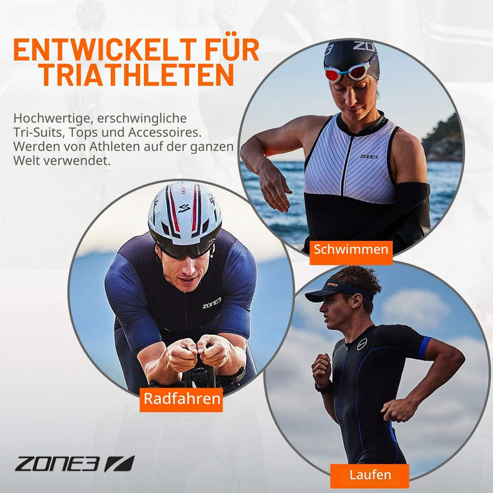 ZONE3 Unisex Volaire Schwimmbrille (1er Pack) Einheitsgrösse Spiegelglas - Schwarz/Rot, Einheitsgrös