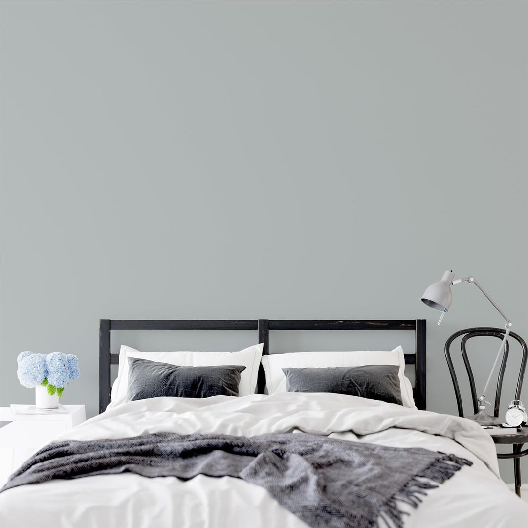 derendo Fühl Dich Wohl Deine Farbe grau, matte Wandfarbe grau, hohe Deckkraft, verschiedene Grautöne