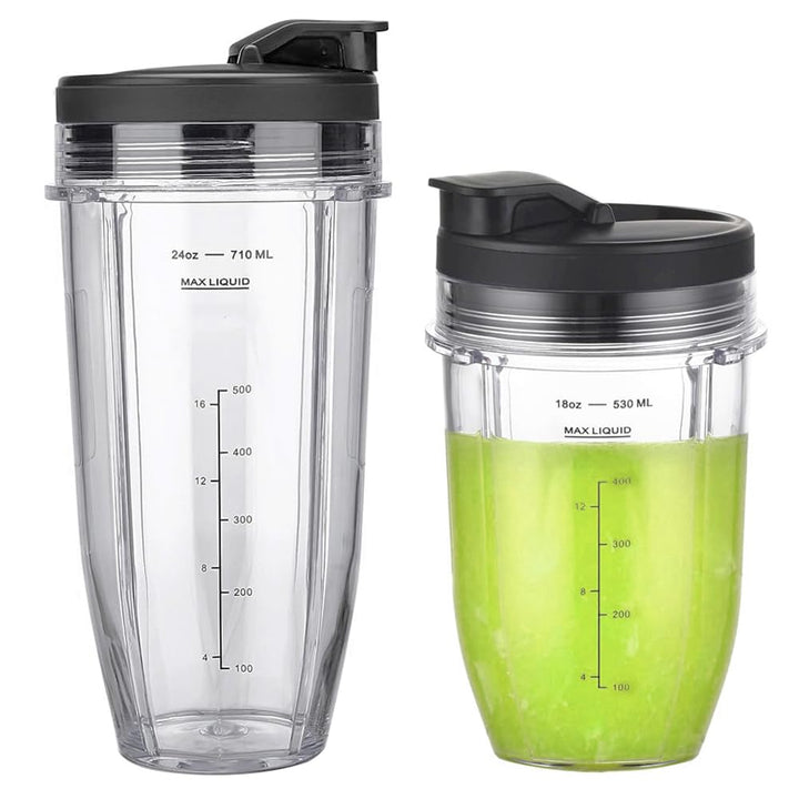 Mixer Becher und Deckel Zubehör für Ninja Küchenmaschine Auto-iQ BN750EU BN495EU BN800EU TB301EU TB4