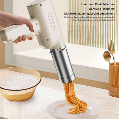 Nudelmaschine Elektrisch Nudelmaschine Pasta Maker Automatische Wiederaufladbare Pasta Nudelmaschine