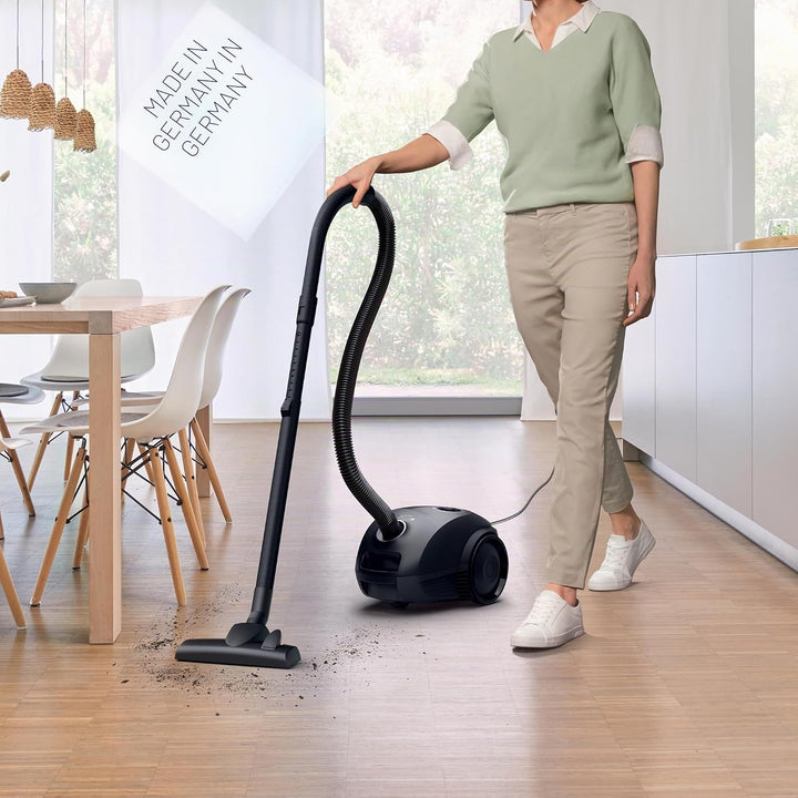 BOSCH GL20S Noir - Aspirateur avec sac - 600 W - Niveau sonore 80 dB