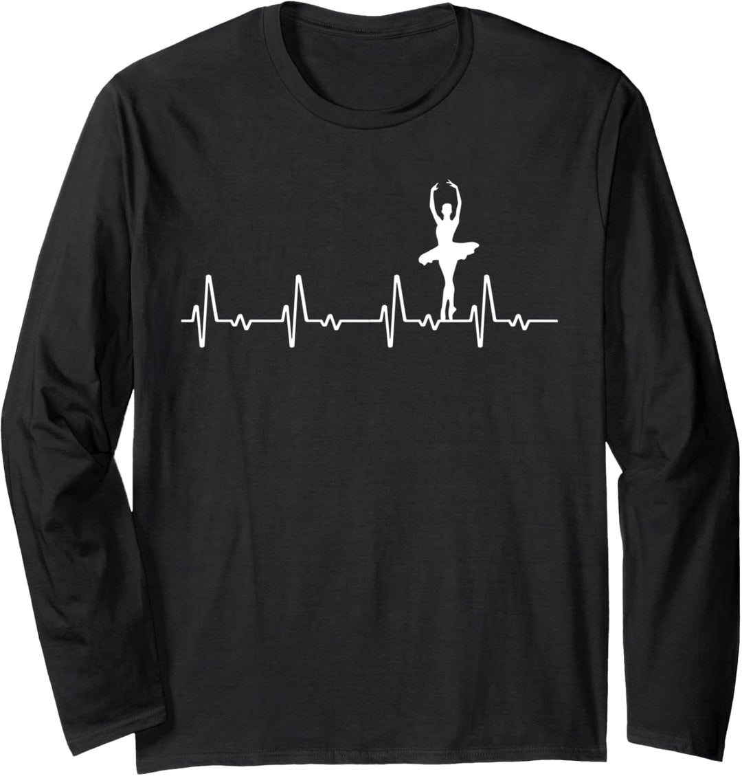 Ballet Dancer - Ballet Heartbeat Langarmshirt
