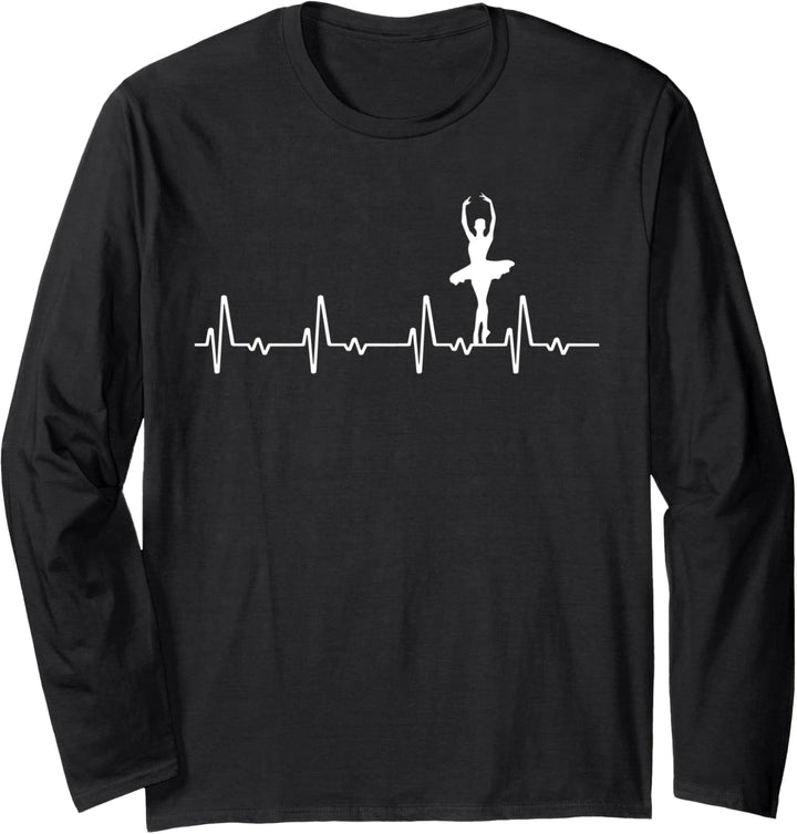 Ballet Dancer - Ballet Heartbeat Langarmshirt
