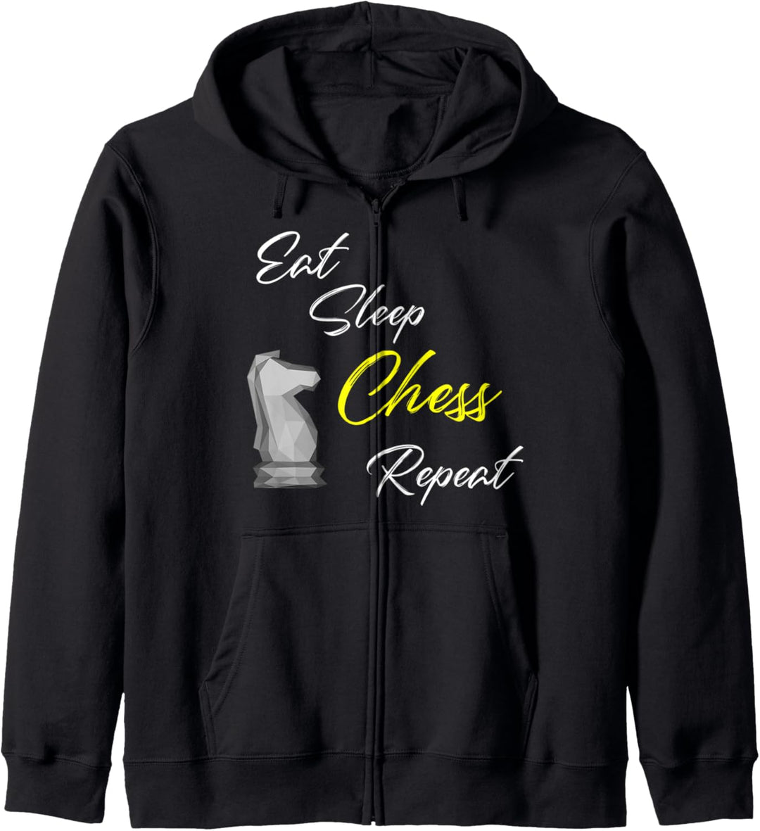 Lustiges Schach Shirt | Spiel der Könige | Schachmeister Kapuzenjacke