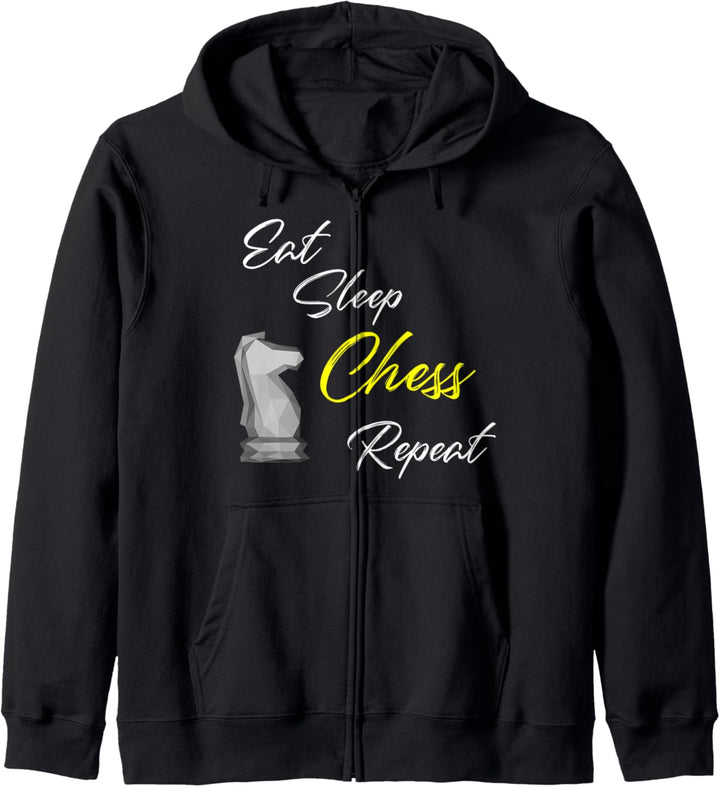 Lustiges Schach Shirt | Spiel der Könige | Schachmeister Kapuzenjacke