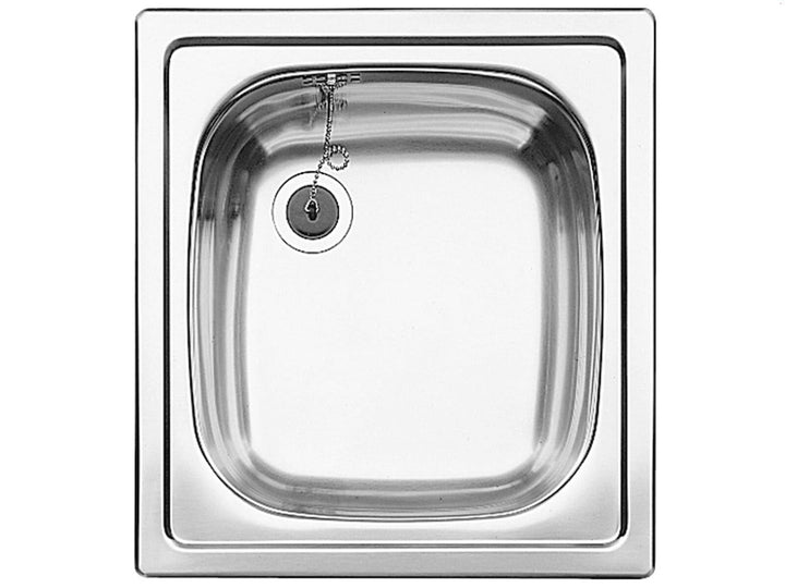 BLANCO TOP EE 4 x 4 | Edelstahl | Einbauart: Einbau von Oben | ohne Ablaufgarnitur | 45er Unterschra