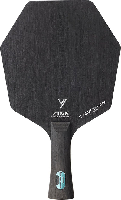 Stiga Tischtennisholz Cybershape Carbon mit CWT Custom Weight Technology Konkav, Konkav