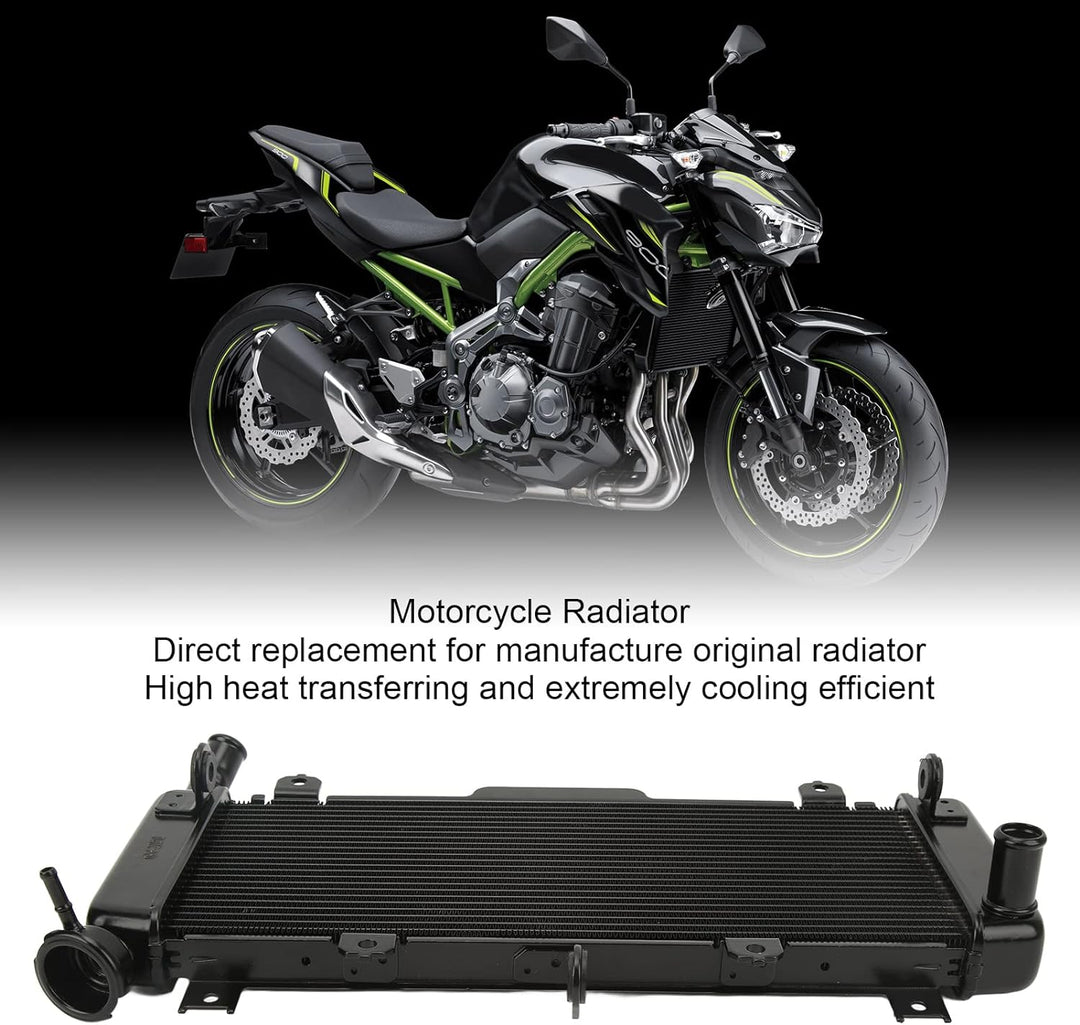 Leapiture Motorrad Kühler Kühler Montage Motorrad Kühlwassertank Aluminium Motorrad Kühlung Wasserta