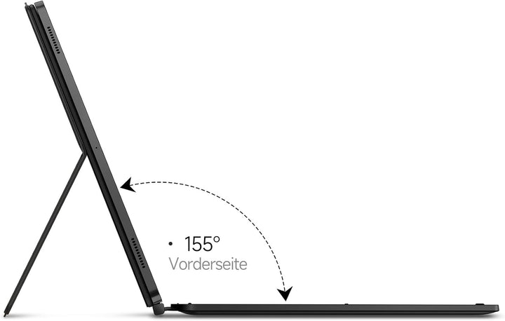 Dexnor Tastatur Hülle für Samsung Galaxy Tab S8 Ultra 14.6 Zoll, Book Cover Style Keyboard mit Track