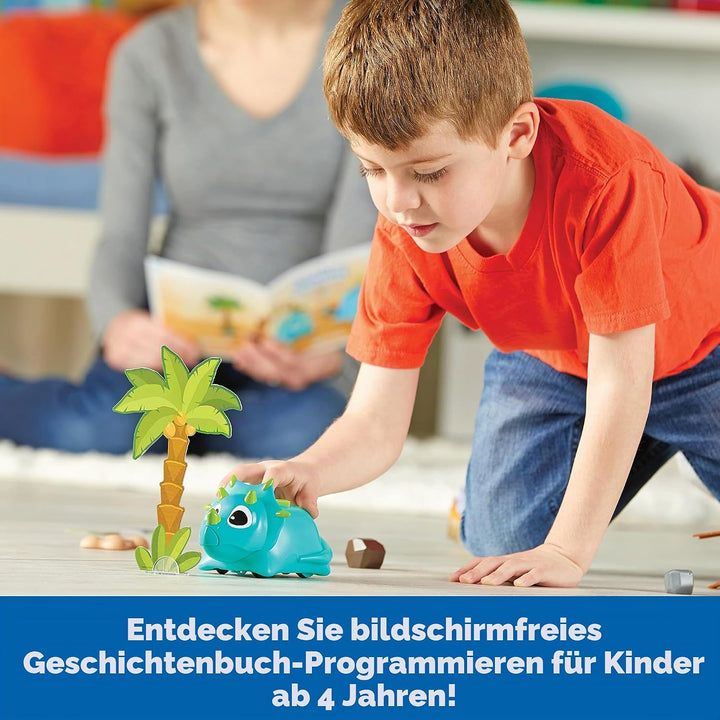 Learning Resources Coding Critters: Rumble &amp; Bumble, Ab 4 Jahren, Programmierbare Dinos, Fördert Min