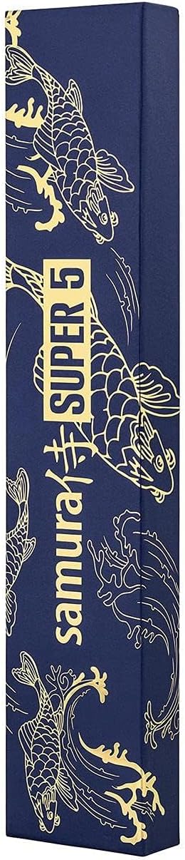 Samura Super 5 Professionelles japanisches Küchen-Santokumesser 182mm/7.2"