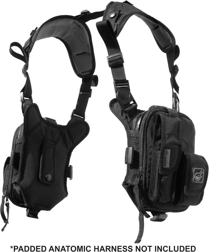 Hazard 4 (CVT-RG-LODR-BLK) Covert Loader RG(TM) Multi-Konfiguration Kleinpack-System, schwarz