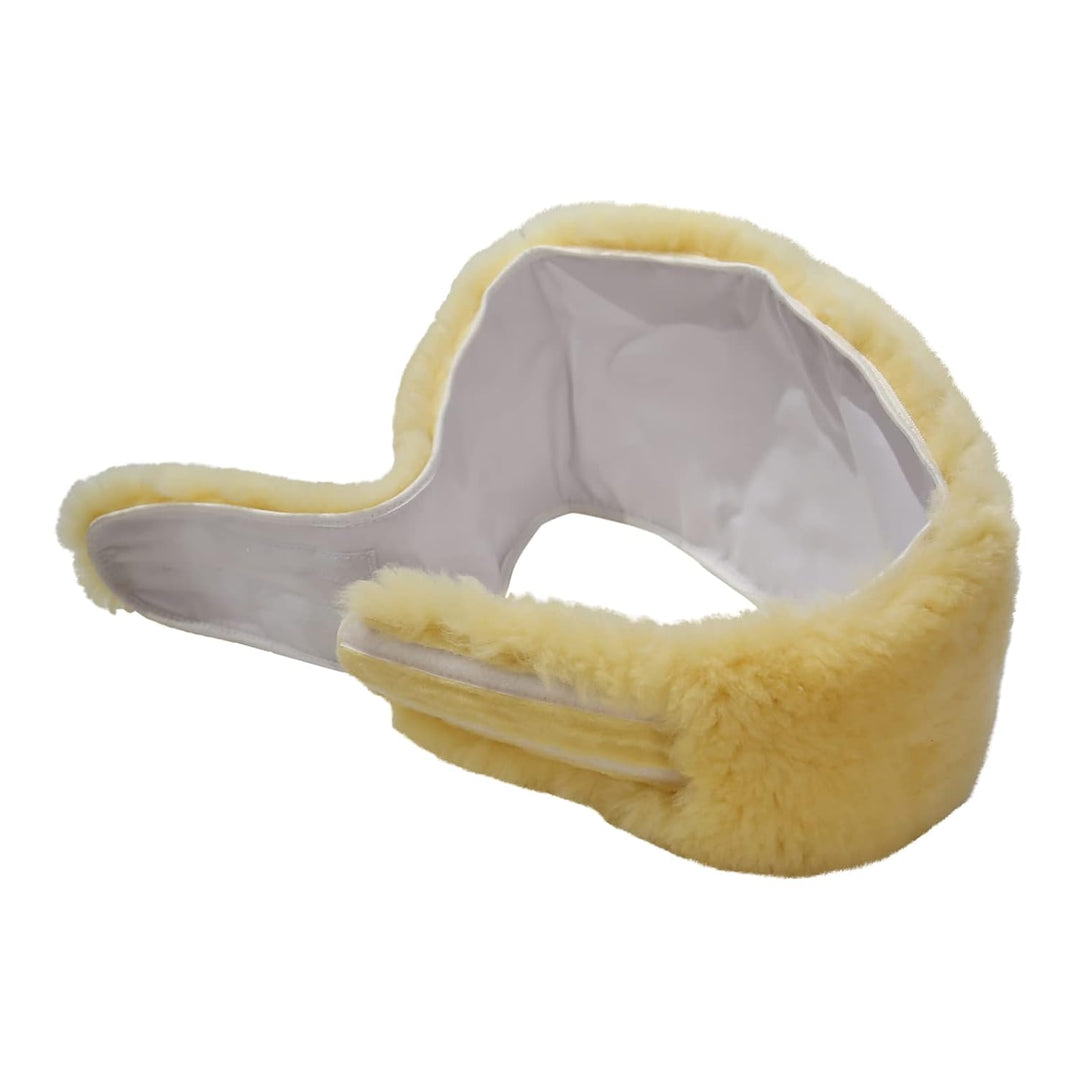 Lammfell - NIERENGURT Lammfellwärmer Nierenwärmer Rückenwärmer S-3XL Grösse M, Farbe Gelb M Gelb, M