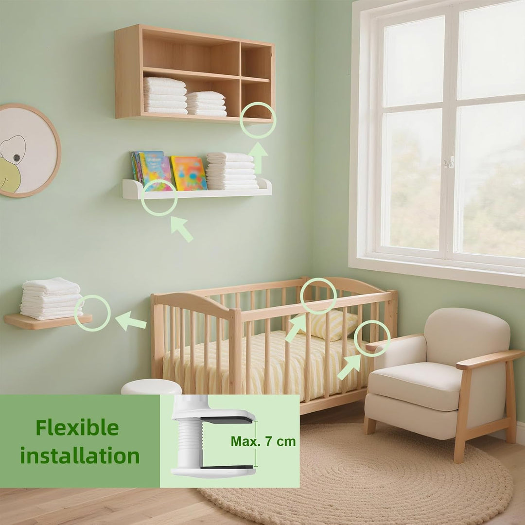 TakTark Babyphone Halterung,Kamera Halterung Universal Baby Kamera Handyhalter, Video Baby Monitor H