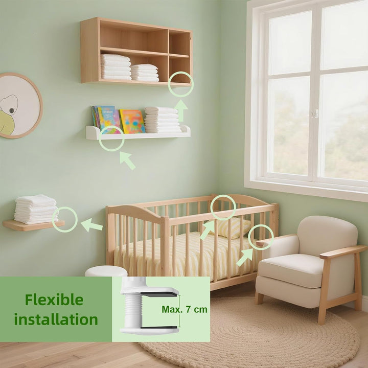 TakTark Babyphone Halterung,Kamera Halterung Universal Baby Kamera Handyhalter, Video Baby Monitor H